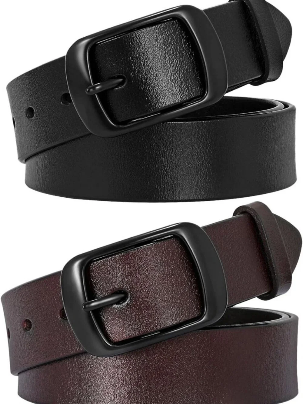 Stylish Women's Leather Waist Belt for Jeans & Dresses, Elegant 1.3